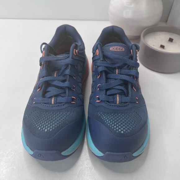KEEN Utility Vista Energy Sneakers Moonlight Blue/Cantaloupe Women's US 7M - Picture 5 of 9
